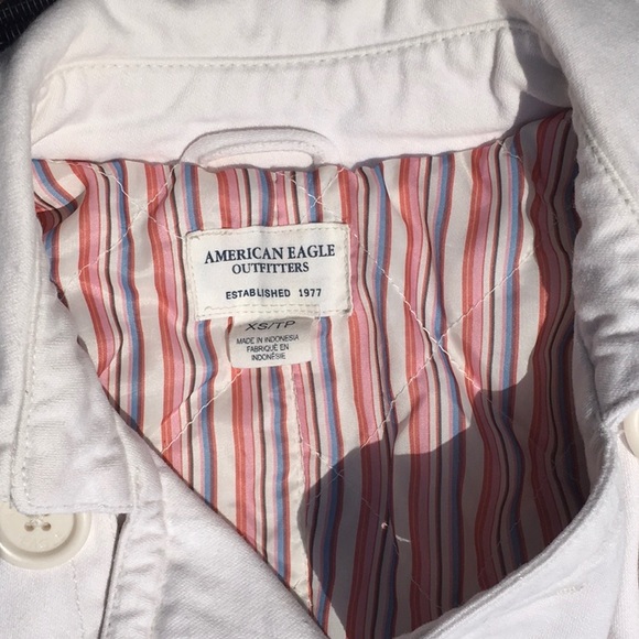 AMERICAN EAGLE LINED PEA COAT/ JACKET - Picture 8 of 11